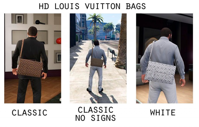 HD Louis Vuitton Bag for Michael v1.1