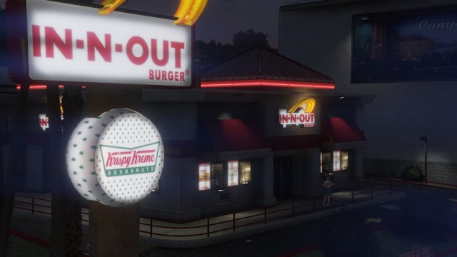 In-N-Out & Krispy Kreme & Real Billboards - Realism Mod v2.0