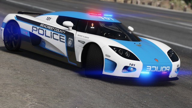 Koenigsegg CCX Hot Pursuit Police (Add-On / Replace) v2.0