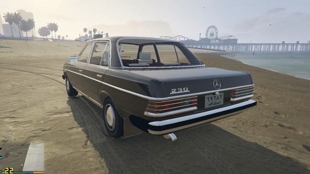 Mercedes-Benz 230 W123 1978 v1.0.0 (Add-On/Replace)