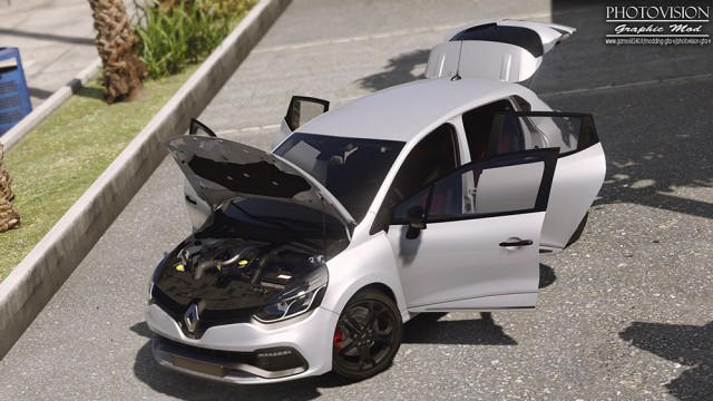 Renault Clio IV RS 2013 (Add-On/Replace)