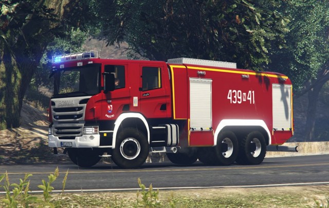 Scania P450 Firetruck