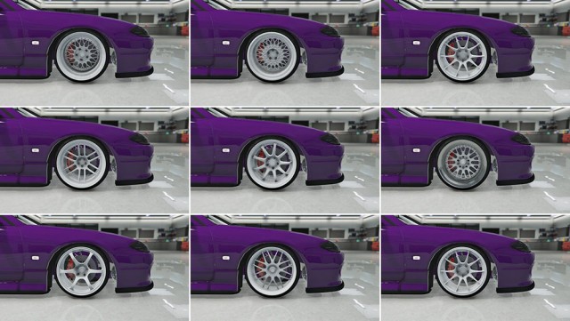Stretched Tire Wheel Pack 