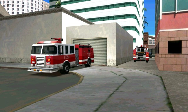 Hеалистичная пожарная станция в Лос Сантосе
