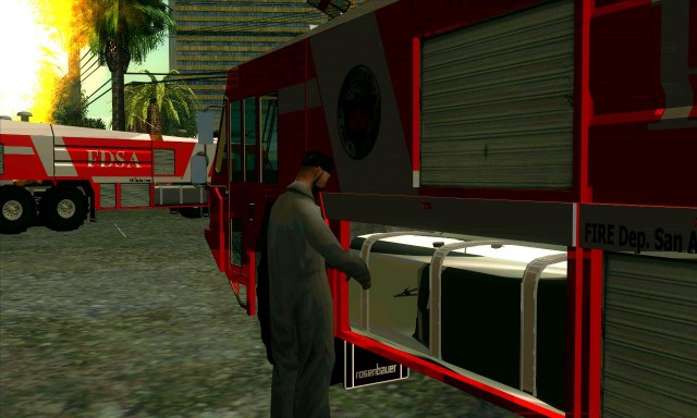 Реалистичная пожарная станция в Лас Вентурасе	 
