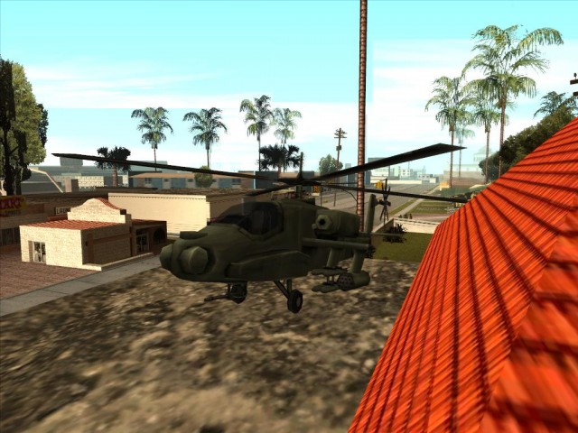 Припаркованный транспорт на Грув Стрит	