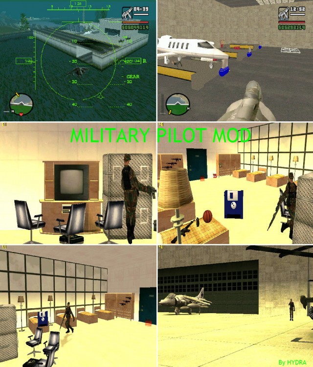 Military Pilot Mod	 