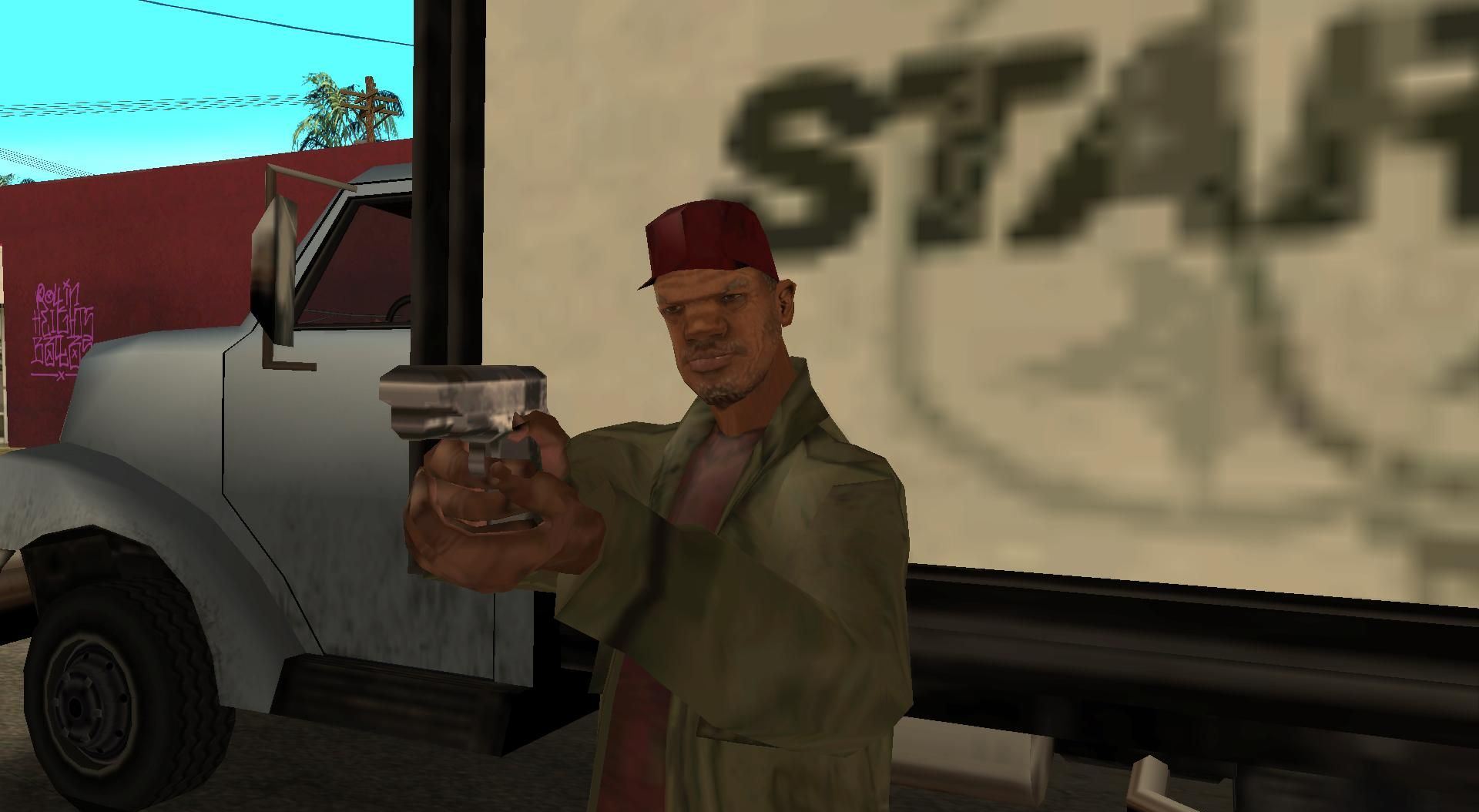 Skins Mobile Beta 1 скачать для GTA: San Andreas