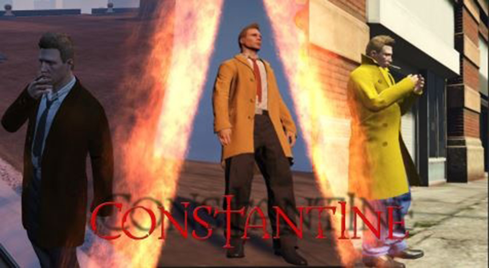 Constantine's Trench Coat v1.1 скачать для GTA 5
