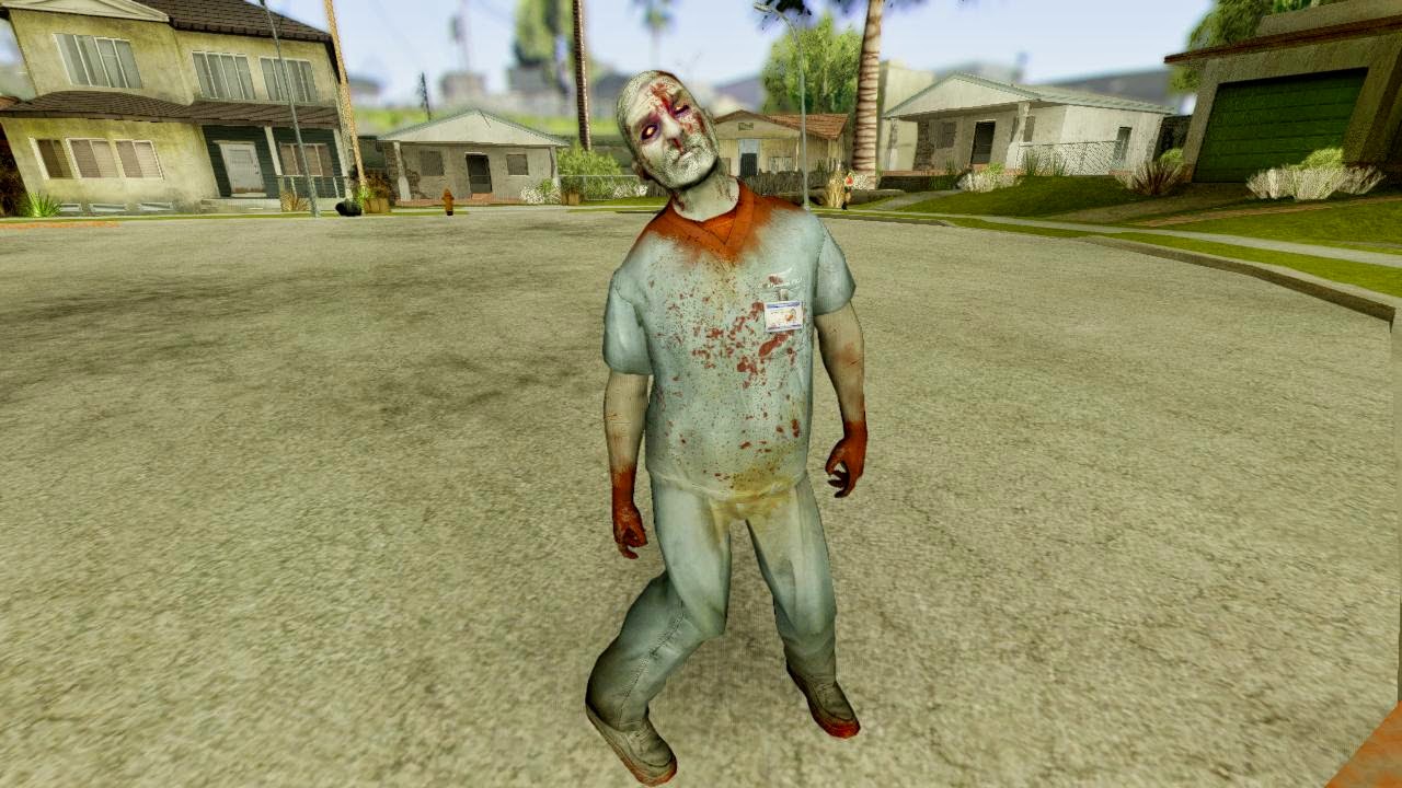 Left 4 Dead 2 Zombies Pack скачать для GTA: San Andreas