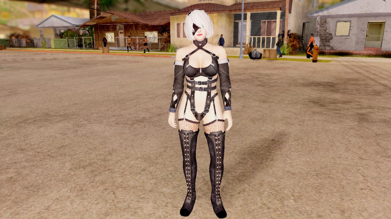 Dead Or Alive 5 LR Yorha 2B Dominatrix скачать для GTA: San Andreas