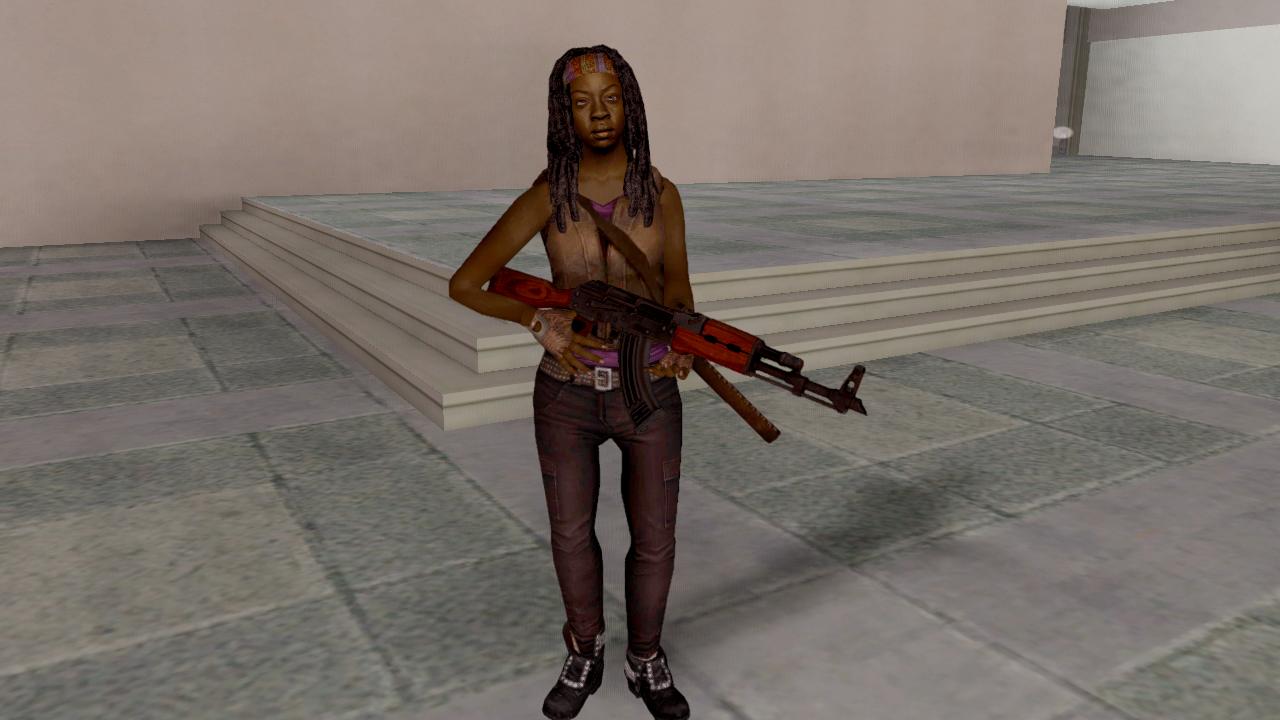 The Walking Dead No Mans Land Michonne скачать для GTA: San Andreas