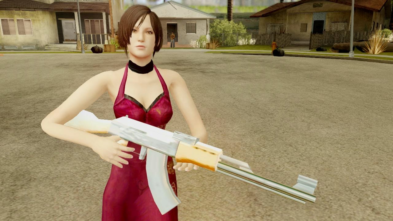 Resident Evil 6 Ada Dress Mod скачать для GTA: San Andreas