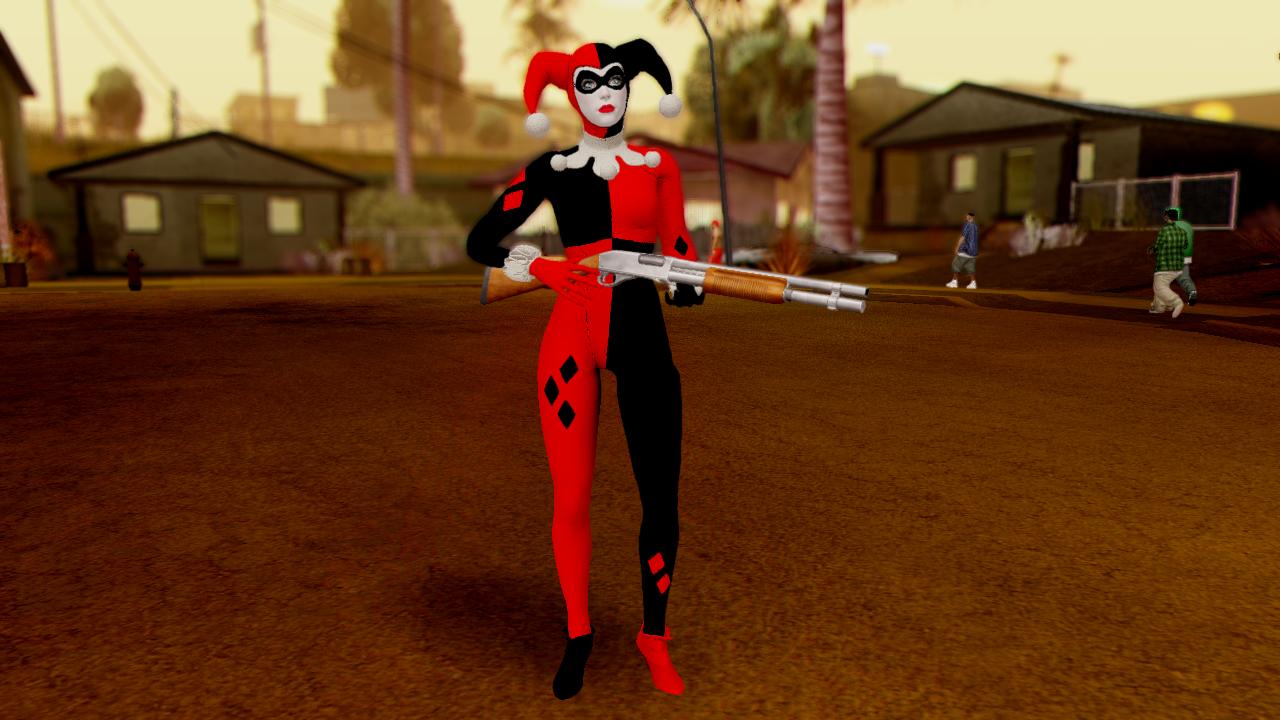 Harley Quinn Classic DLC (Batman: Arkham Knight) скачать для GTA: San  Andreas