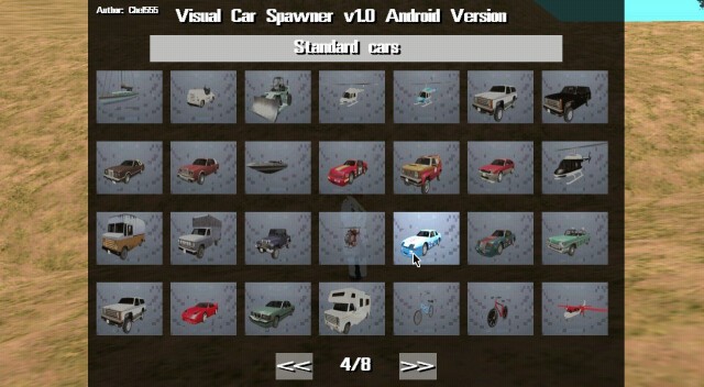 Visual Car Spawner v1.0 (Android)