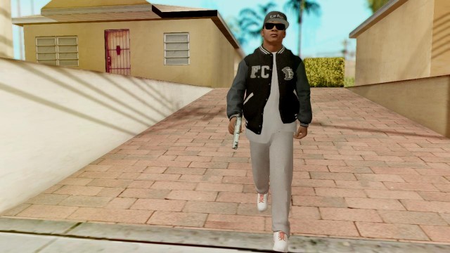 GTA V Franklin Varsity Jacket Pack