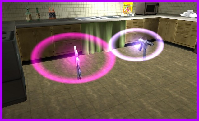 Пикапы подсвечиваются как в GTA 3