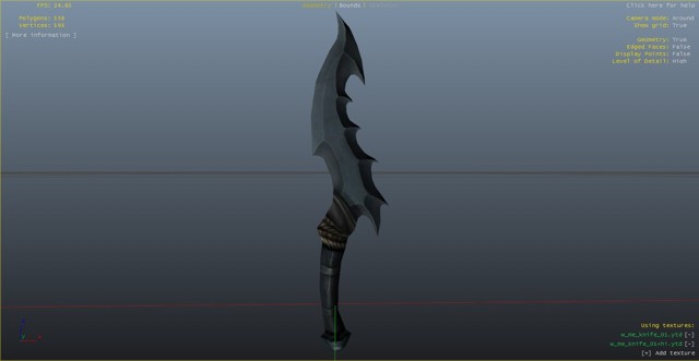 Ancient Dagger as Knife v1.0	
