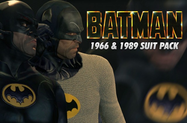 Batman Movies & TV Suit Pack v1.0