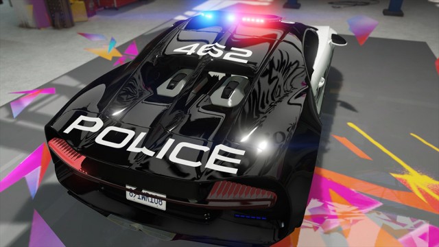 Bugatti Chiron - Hot Pursuit Police (Add-On/Replace)