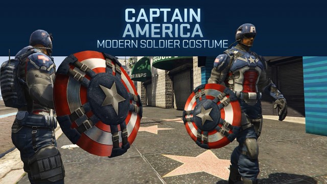 Captain America Modern Soldier