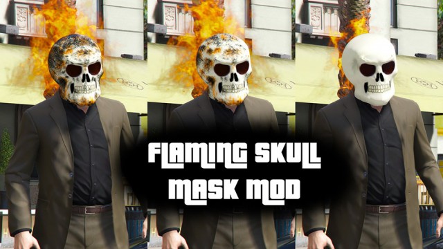 Flaming Skull Mask v1.0