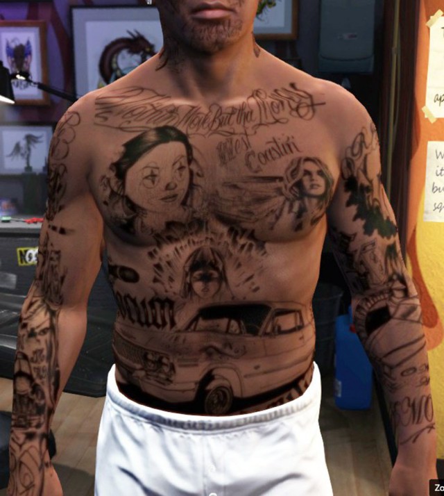 Franklin Gang Tattoos