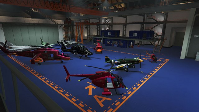 Hangars in SP v1.6