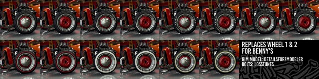 Hot Rod Style Rims