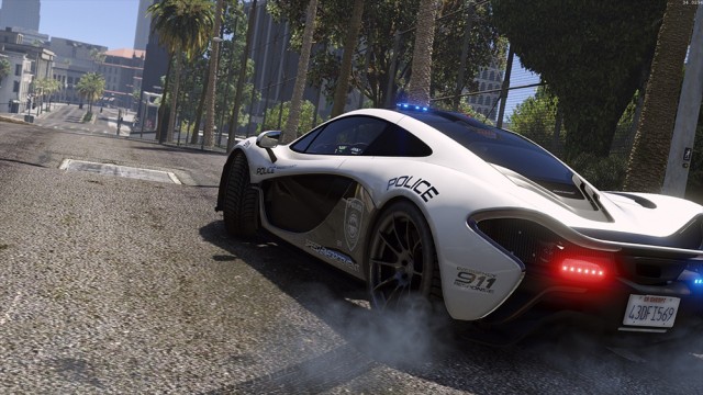 McLaren P1 - Hot Pursuit Police (Add-On/Replace)