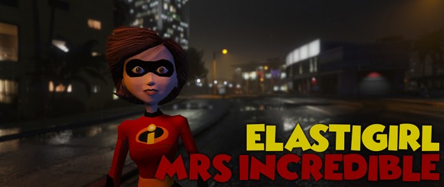 Mrs Incredible Elastigirl