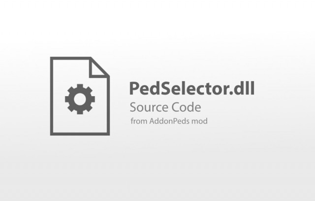 PedSelector.dll from AddonPeds v1.0