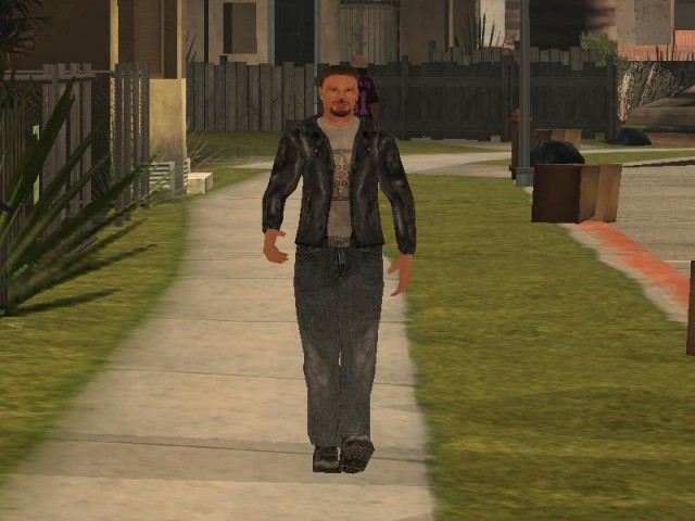 Конверт персонажа из игры FlatOut