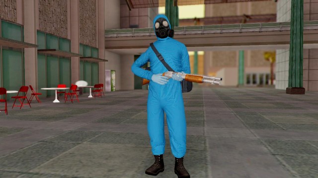 GTA V Heist Chemical Suit Pack