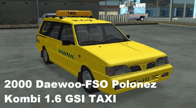 2000 Daewoo FSO Polonez Kombi 1.6 GSI TAXI  