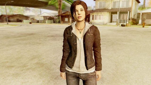 Lara Leather Jacket Mod (Rise of the Tomb Raider)