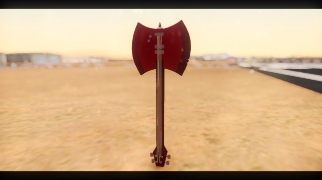 Axe Bass Marceline from Adventure Time  