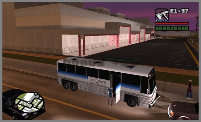 Миссия водителя автобуса из GTA VC