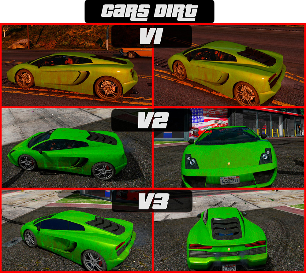 HD vehshare (2K Car Textures) v3.1 скачать для GTA 5