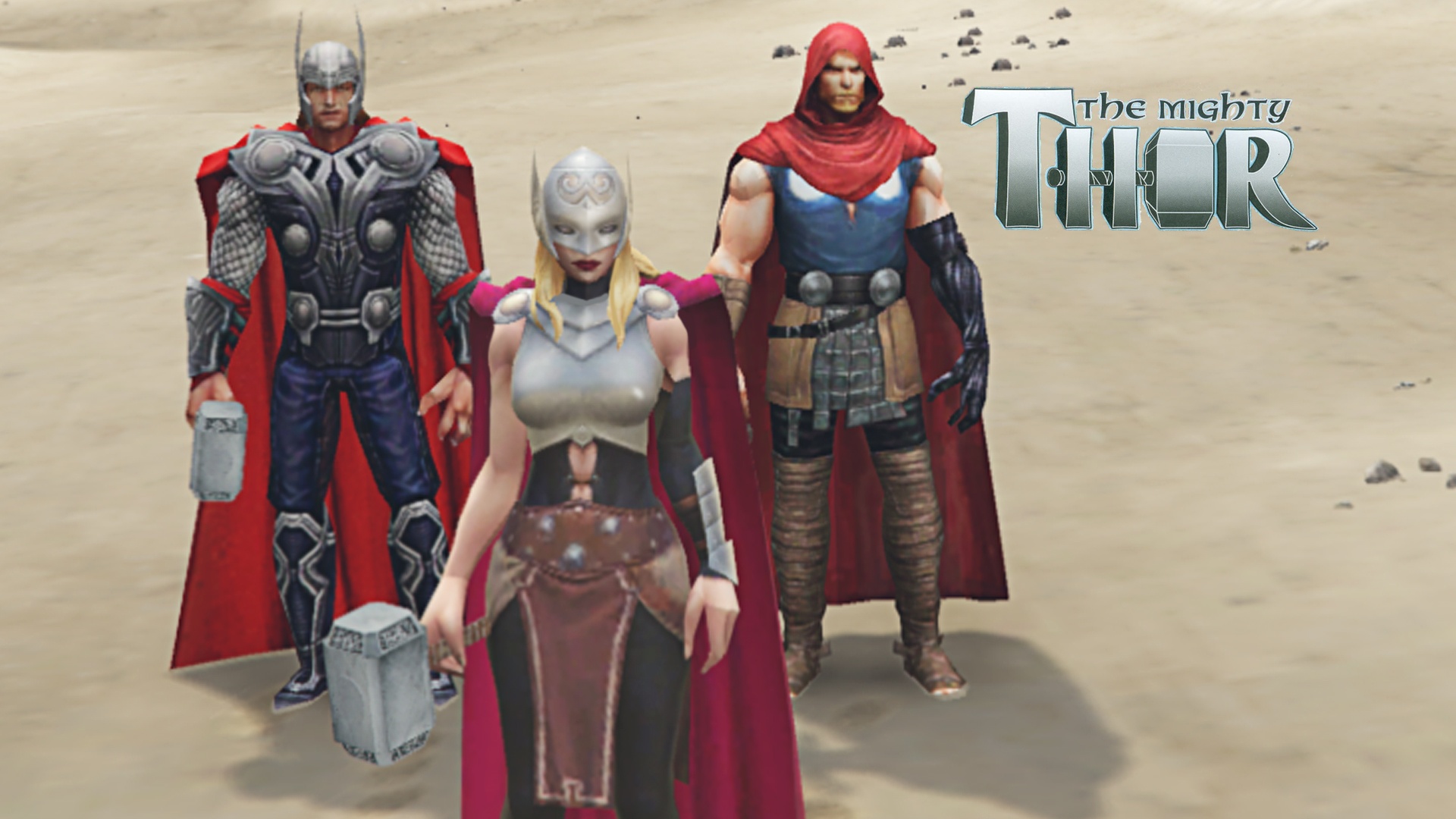 Thor Pack (Marvel Future Fight) v1.2 скачать для GTA 5