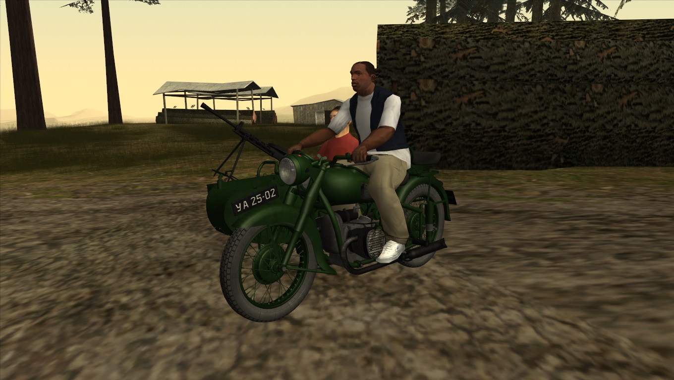 1941 М-72 с коляской скачать для GTA: San Andreas