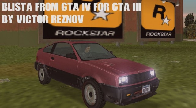 Blista from GTA IV for GTA III