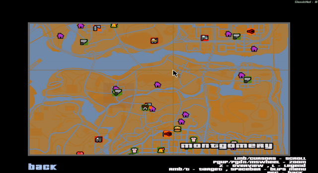 Карта в стиле GTA 3
