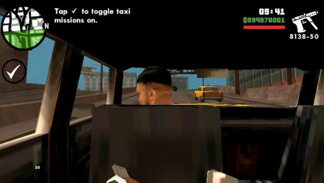 Вызов такси как в GTA 5