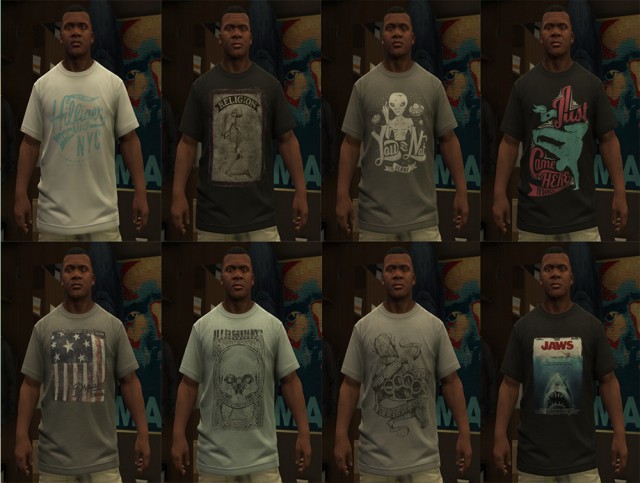 A variety pack of t-shirts v1.0