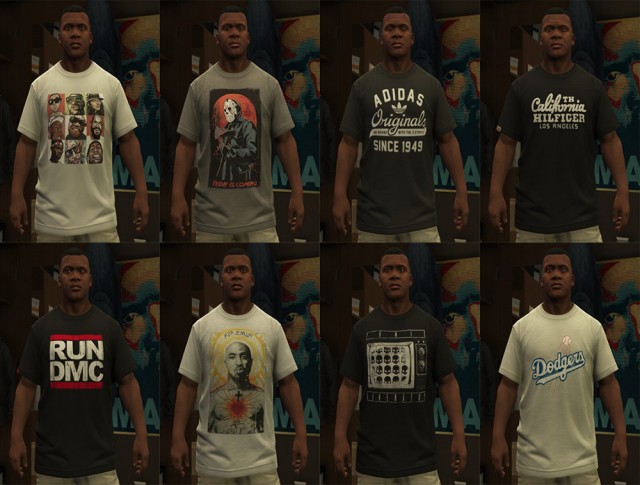 A variety pack of t-shirts v1.0