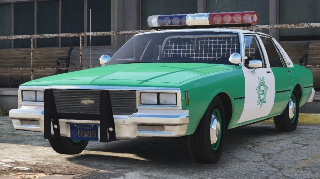 Chevrolet Impala 9C1 1982 - San Diego County Sheriff v1.0