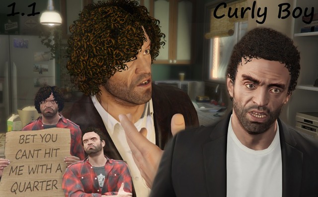 "Da Curly Boi" Curly Hair For Trevor v1.2