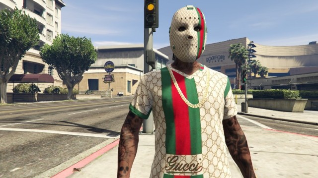Designer Shirts and Mask (for MP freemode) v1.0