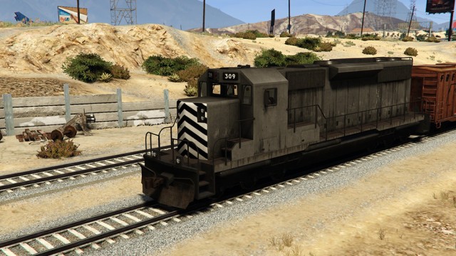 GTA San Andreas Freight Train v1.0